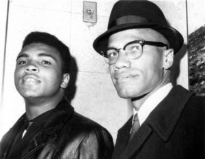 Muhammad Ali and Malcolm X 